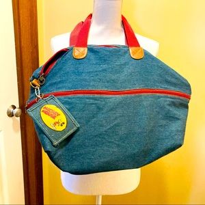 Disney Mickey Mouse Vintage Denim Weekend Bag